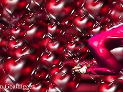 Jerk off On My Sexy Red Catsuit Before locked in Chastity