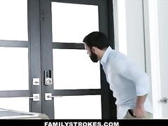 FamilyStrokes - StepNiece (Vienna Black) Fucked By Her Stepuncle By The pool