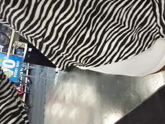 Cameltoe at the pawn shop