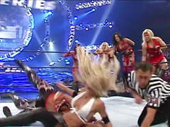 Michelle McCool - Survivor Series 2007 quick Nipple slip
