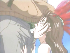 Terrified Japanese hentai sucking dick and hot poking