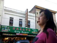 BootyCruise: Chinatown Bus Stop Cam 6 - MILF Cam